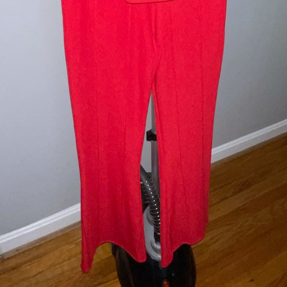 Red hot two piece pant set - Picture 3 of 8